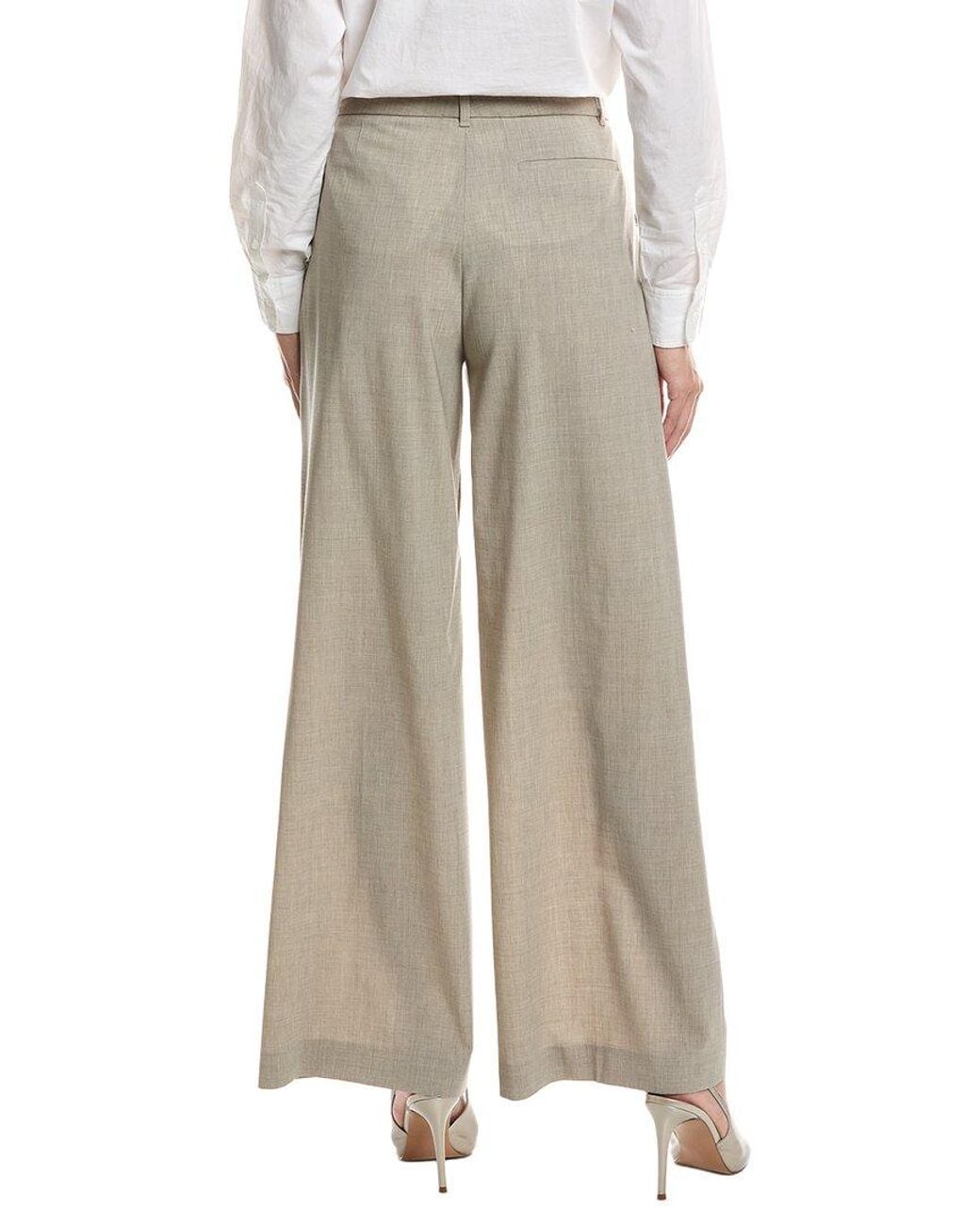 Boss Natural Tiana4 Wool Pant