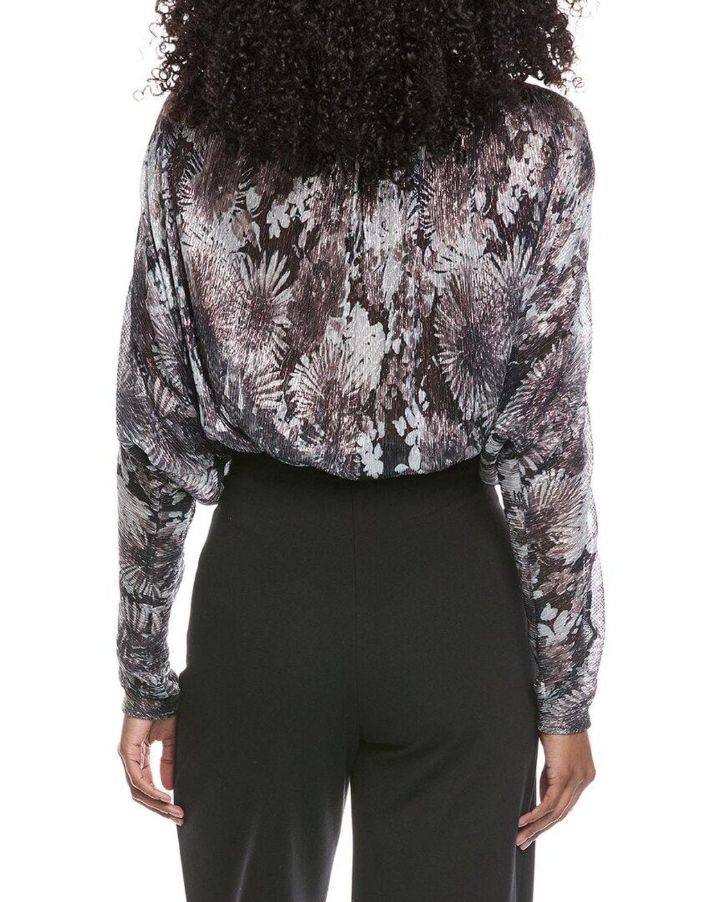 Ramy Brook Black Margot Bodysuit