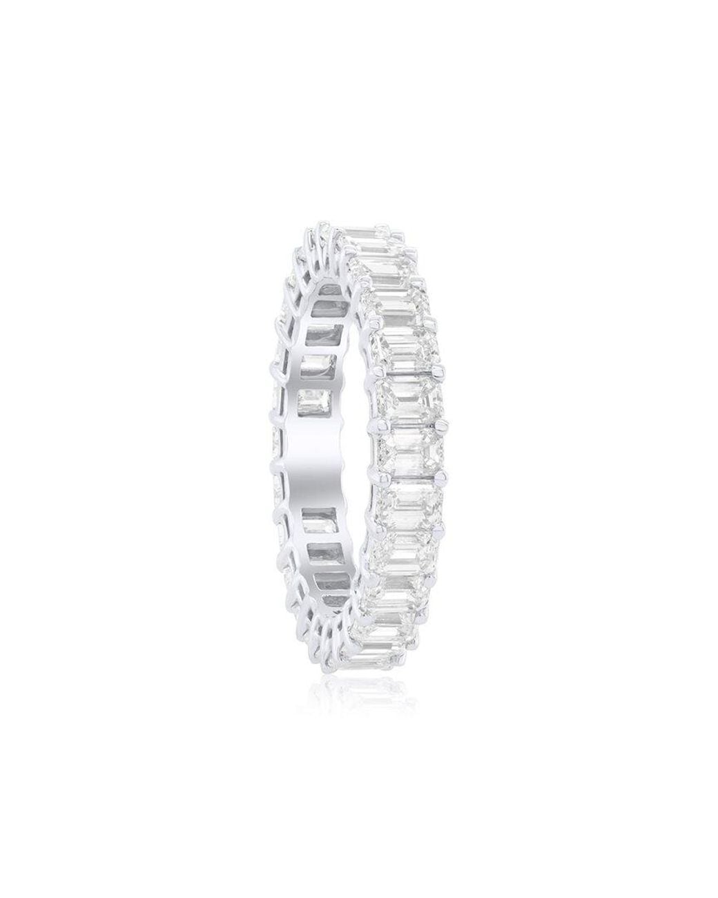 Diana M White Fine Jewelry 18k 3.77 Ct. Tw. Diamond Eternity Ring