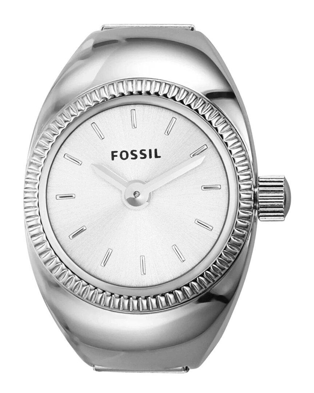 Fossil Metallic Ring Watch