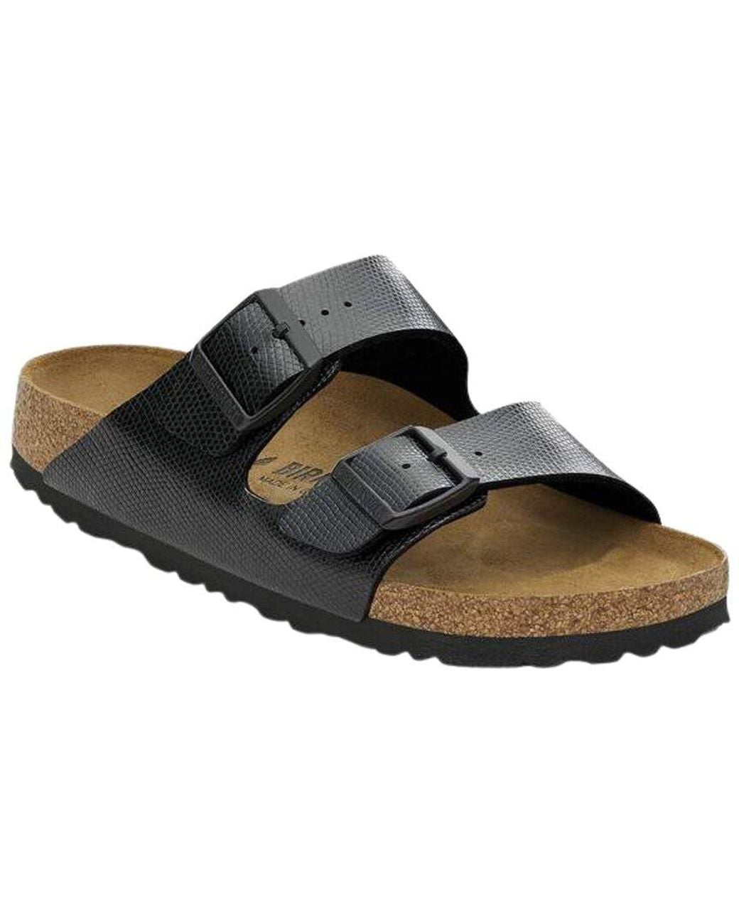 Birkenstock Brown Arizona Birko-Flor Nubuck Sandal