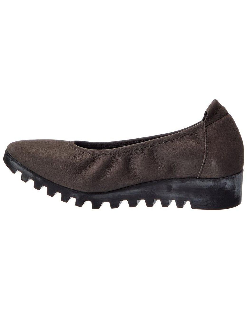 Arche Brown Lomiss Leather Flat