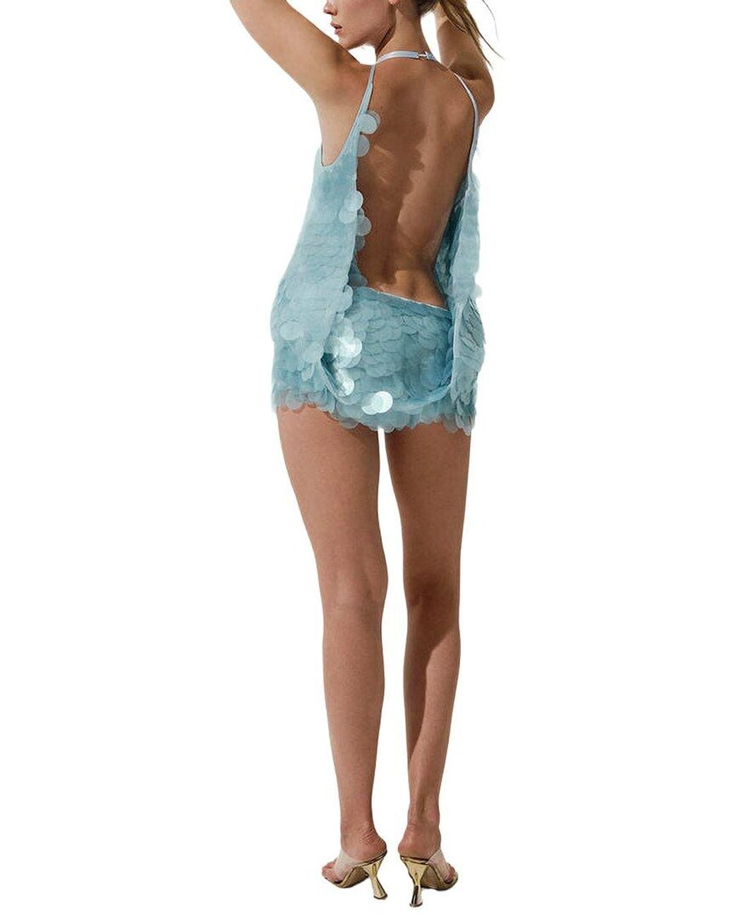 LOEY Blue Mini Dress