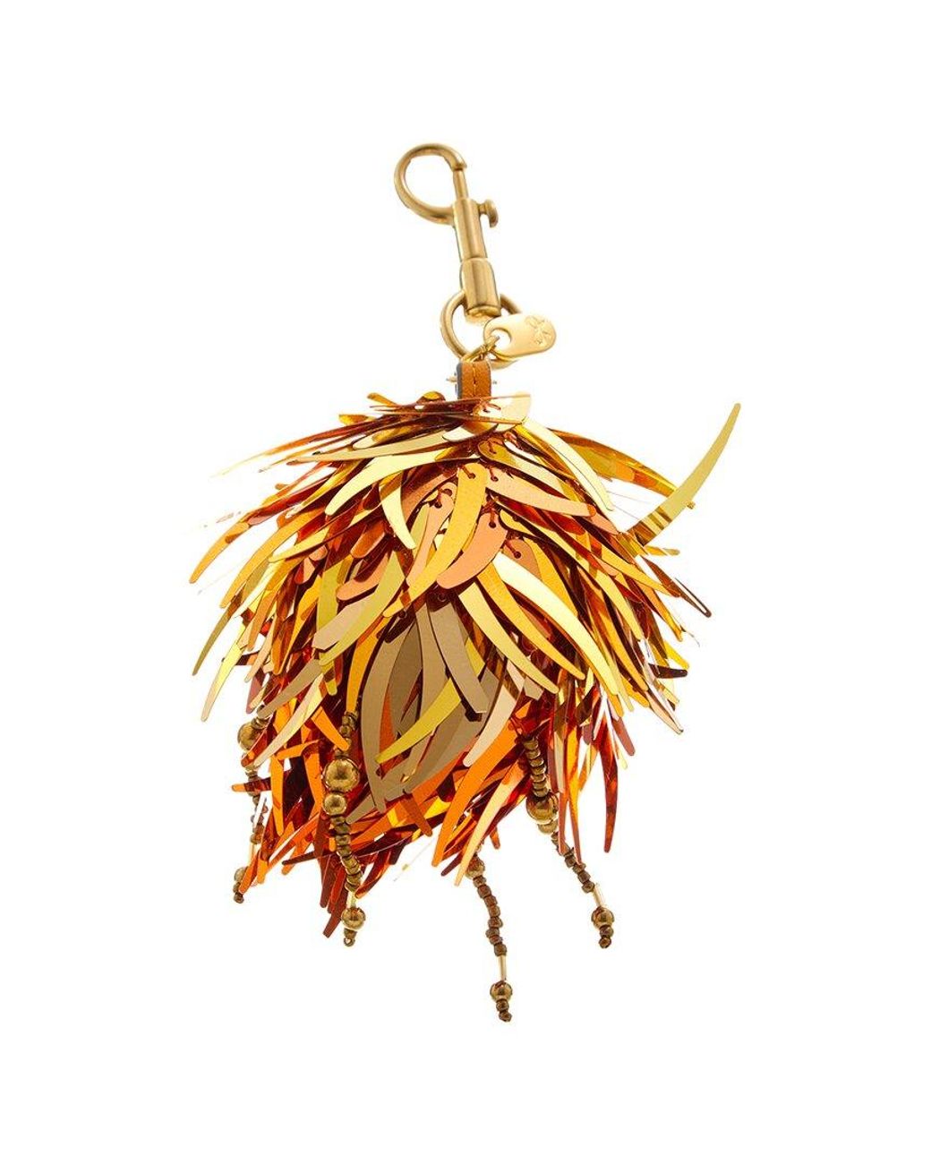 Anya Hindmarch Metallic Embellished Space Creature Charm