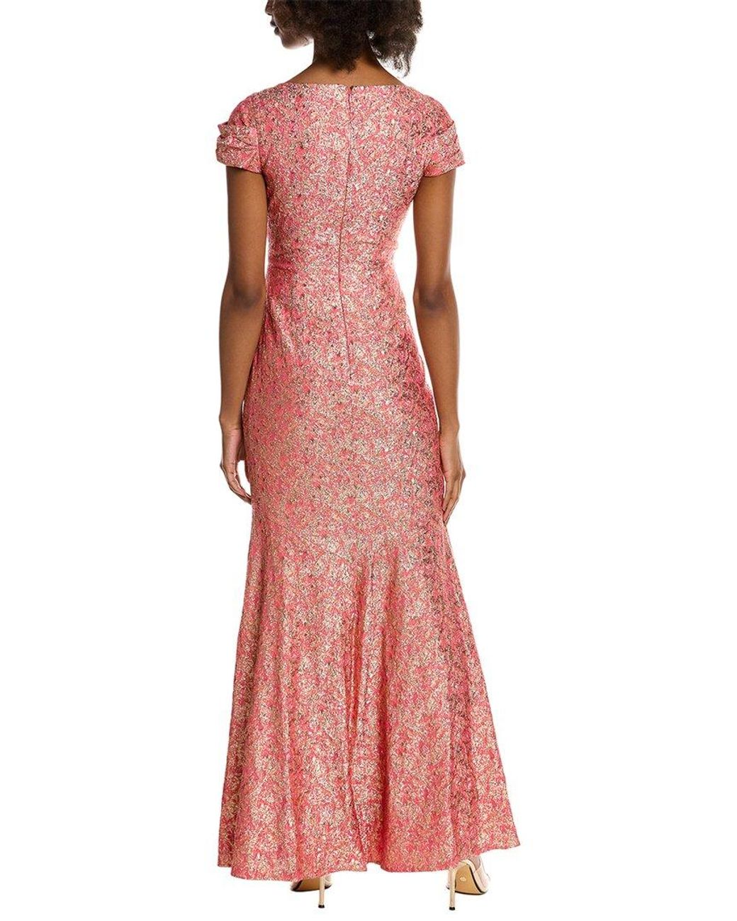 THEIA Red Amorina Gown