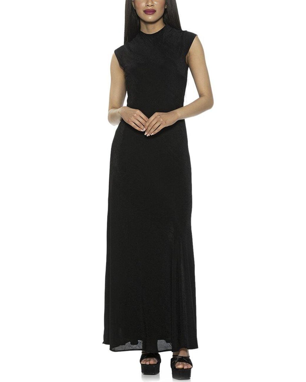 Alexia Admor Black Nalani Maxi Dress
