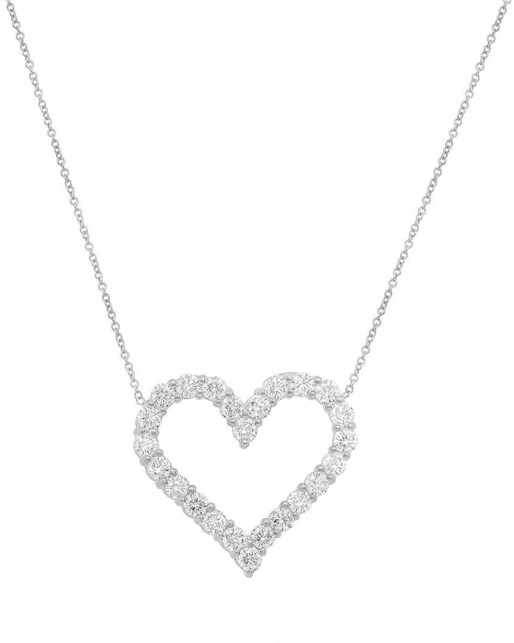 Diana M Metallic Fine Jewelry 14k 1.30 Ct. Tw. Diamond Necklace