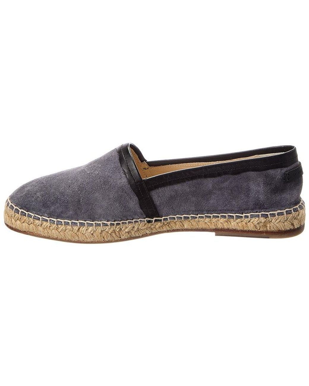 Dolce & Gabbana Gray Suede Espadrilles for men