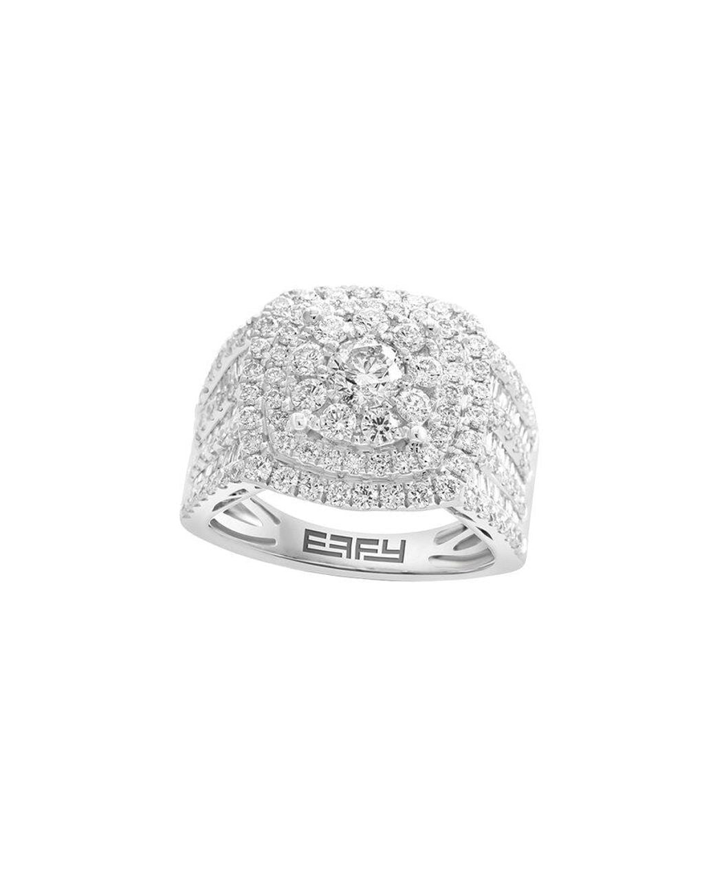 Effy Fine Jewelry White 14K 2.26 Ct. Tw. Diamond Ring