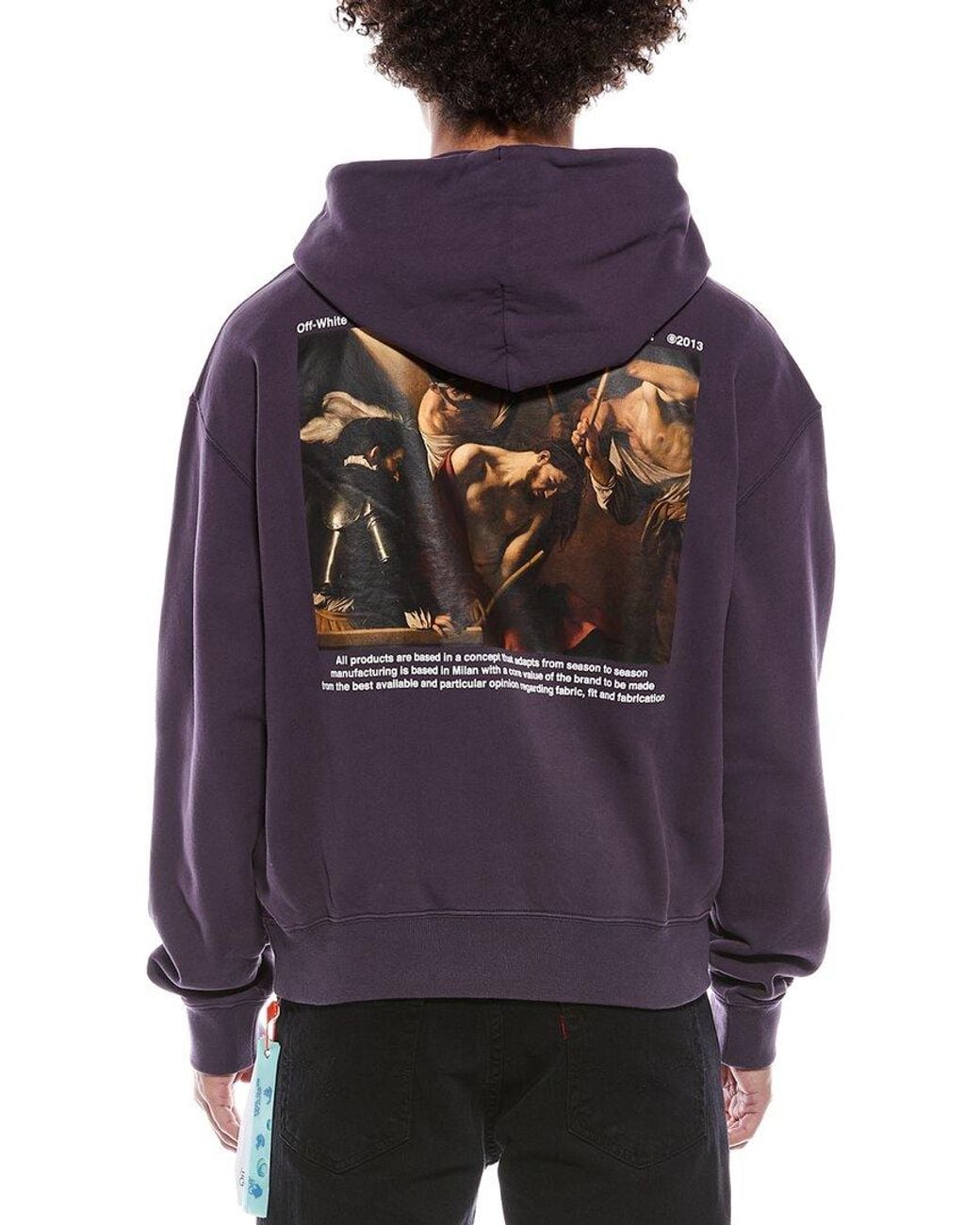 Off-White c/o Virgil Abloh Purple Hoodie for men