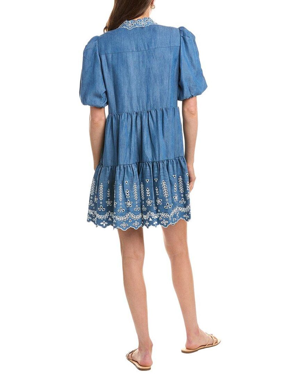 Hale Bob Blue Rayna Dress