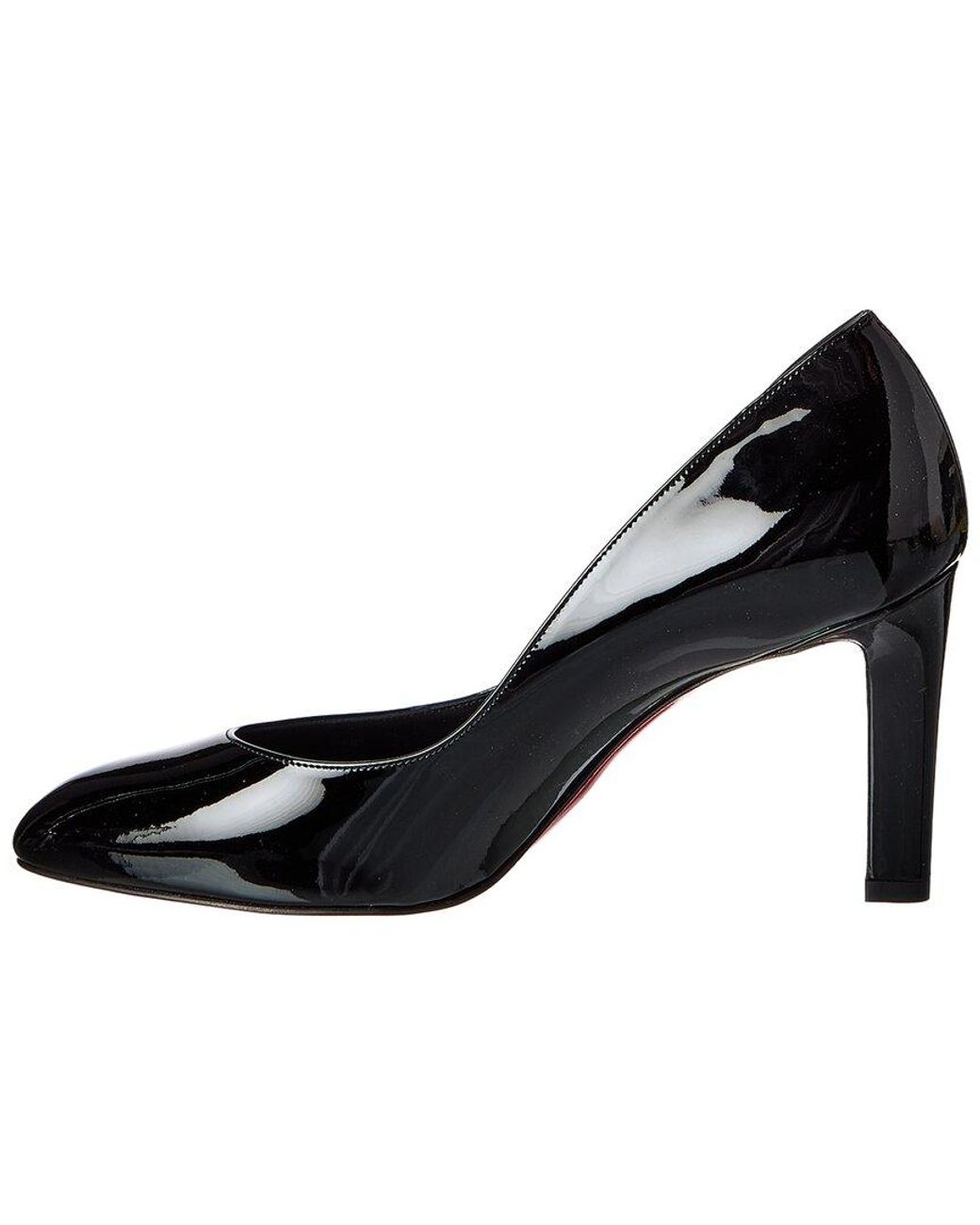 Christian Louboutin Black Fannylove 85 Patent Pump