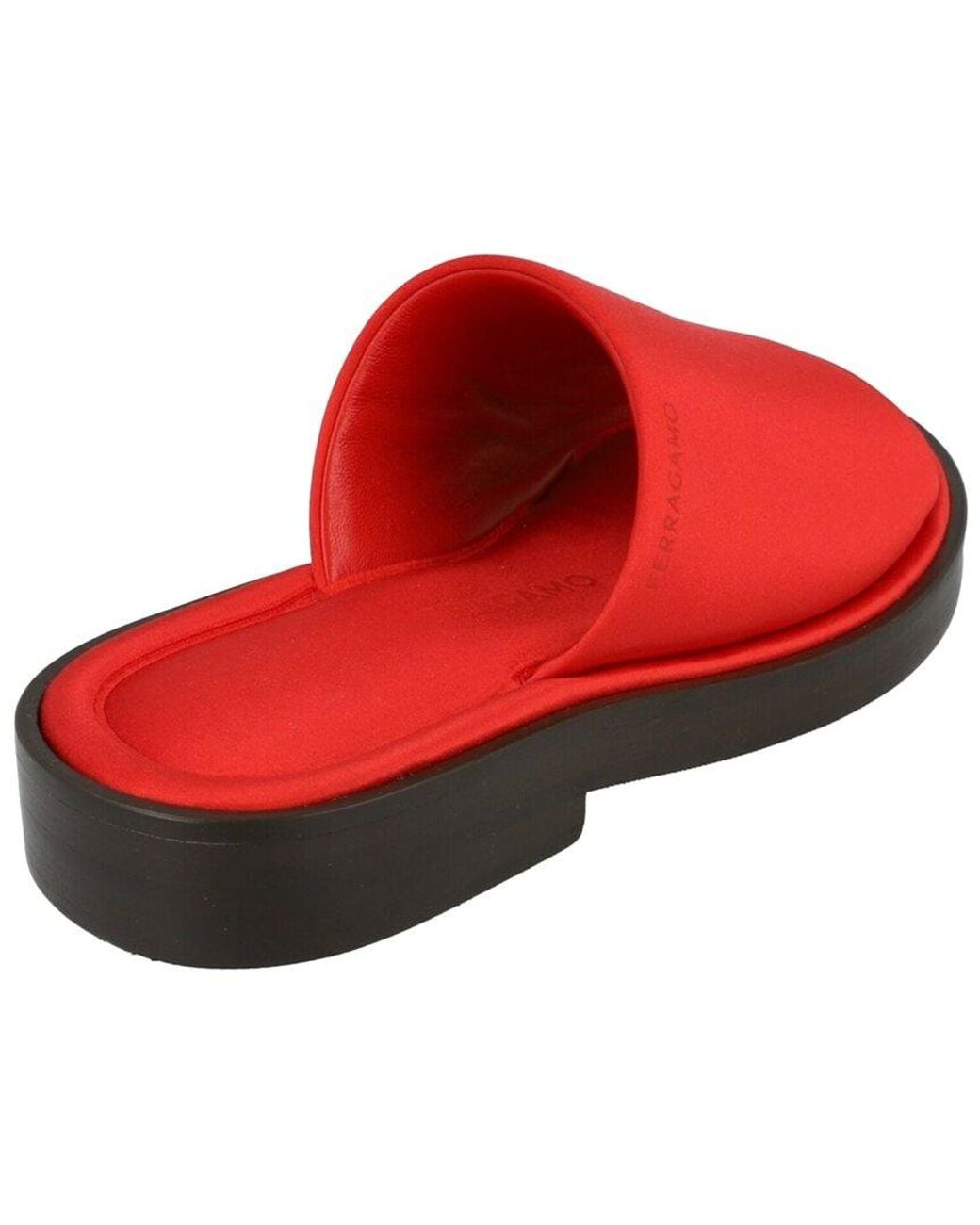Ferragamo Red Giunone Sandal