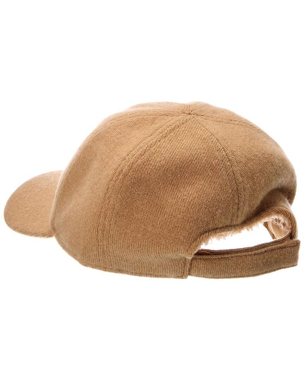 Amicale Cashmere Natural Wool & Cashmere-Blend Solid Knit Hat