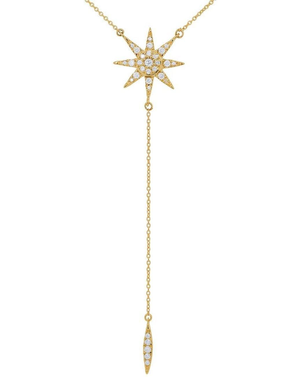 Diana M Multicolor 14k 0.82 Ct. Tw. Diamond Necklace