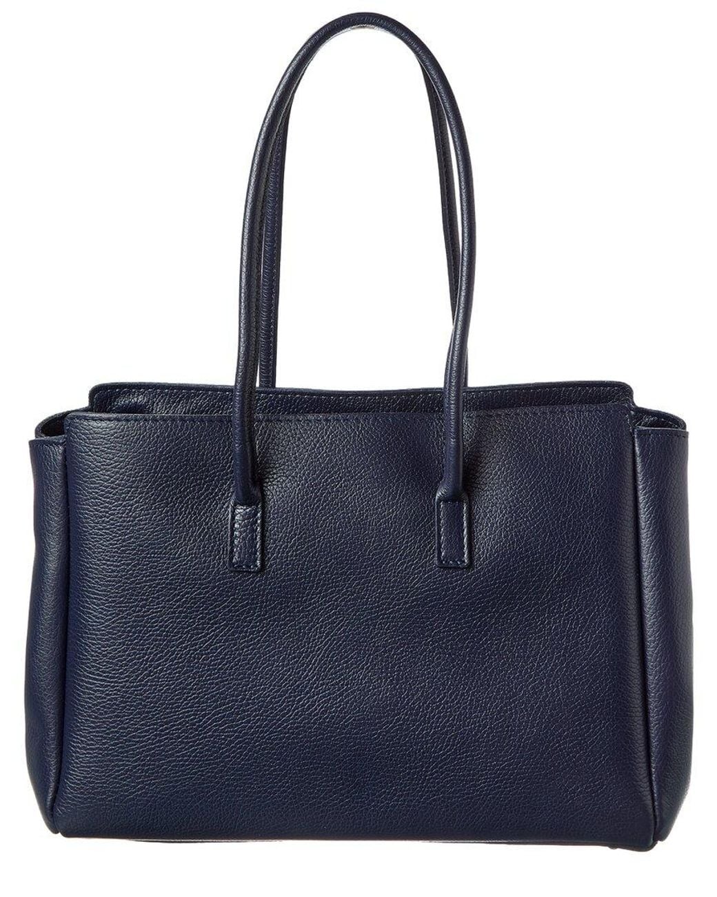Isabella Rossetti Blue Arden Leather Handbag