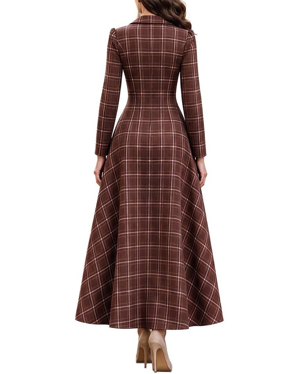 Vincent Brown Olivia Taylor Maxi Dress
