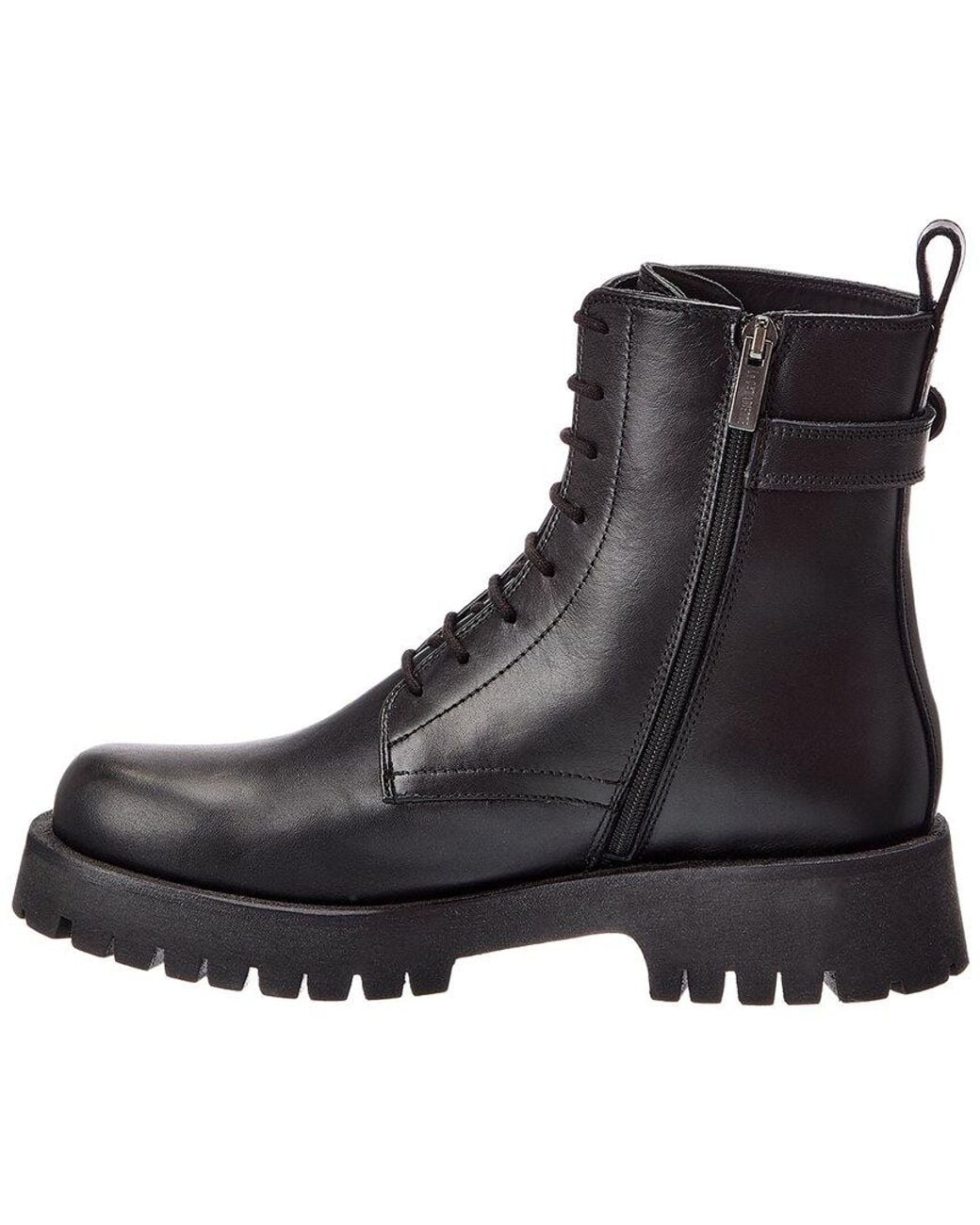 La Canadienne Black Goldy Leather Boot