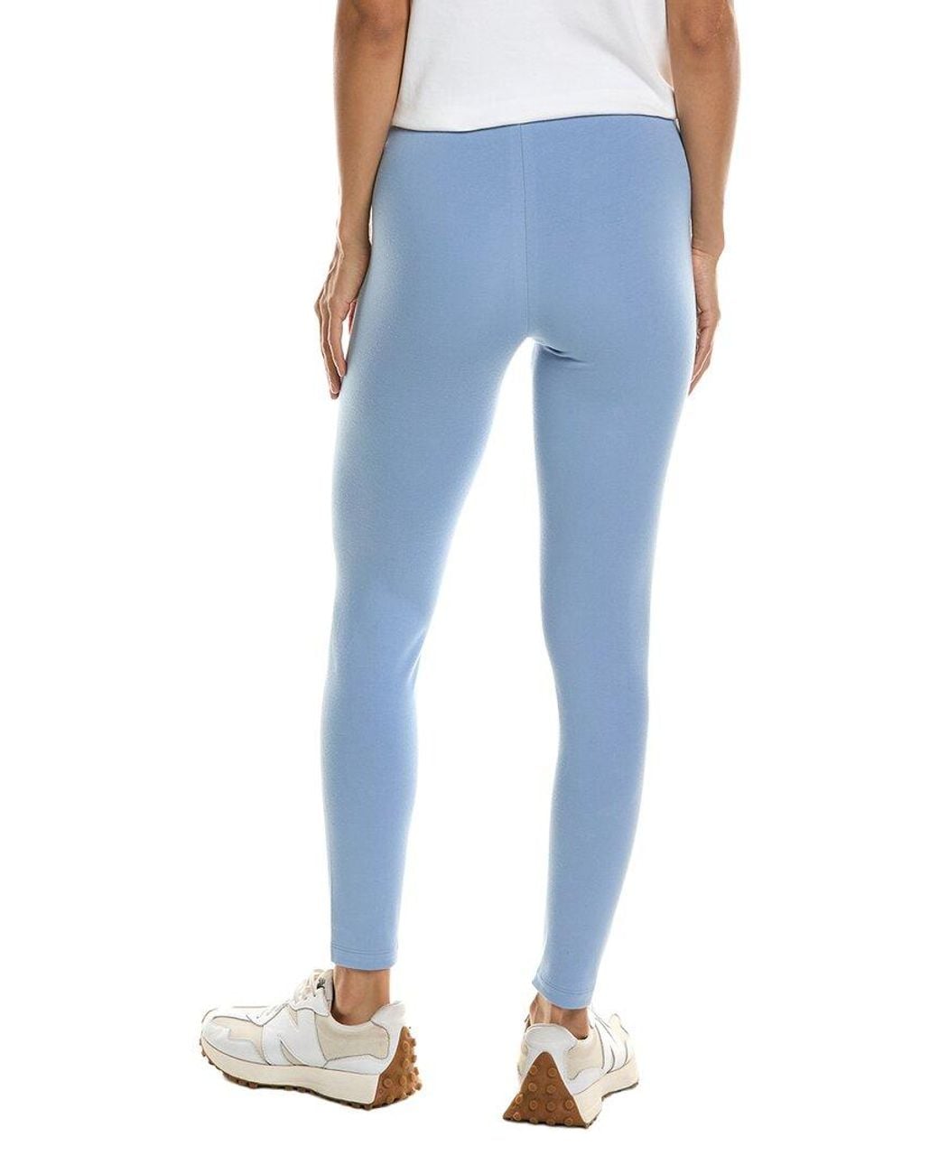 Hanro Blue Solid Legging