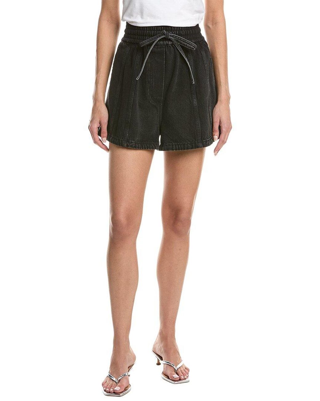 3.1 Phillip Lim Black Denim Boxer Short
