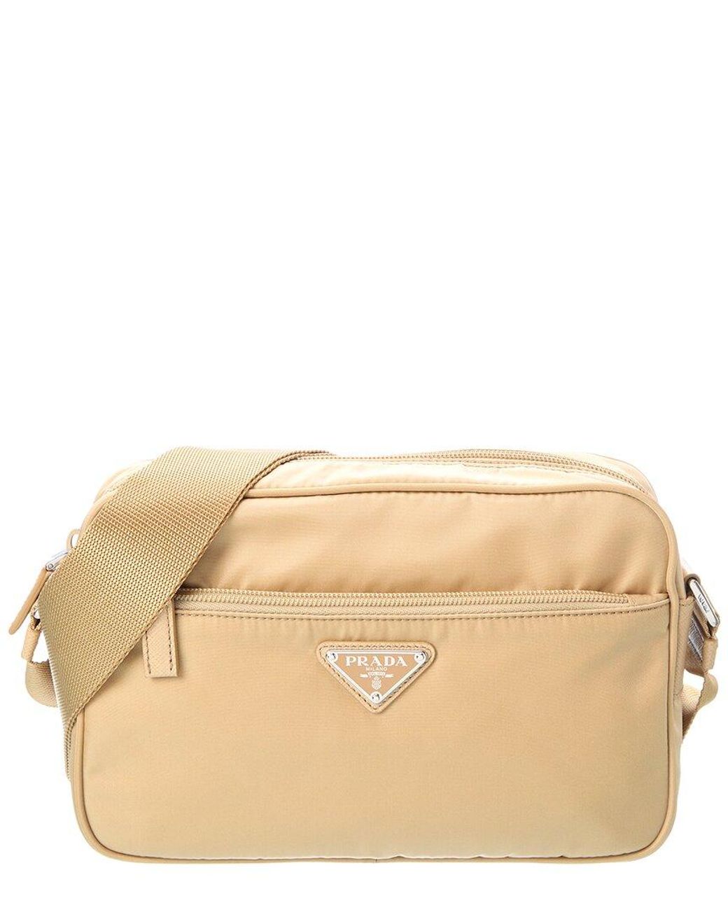 Prada Natural Re-Nylon Shoulder Bag