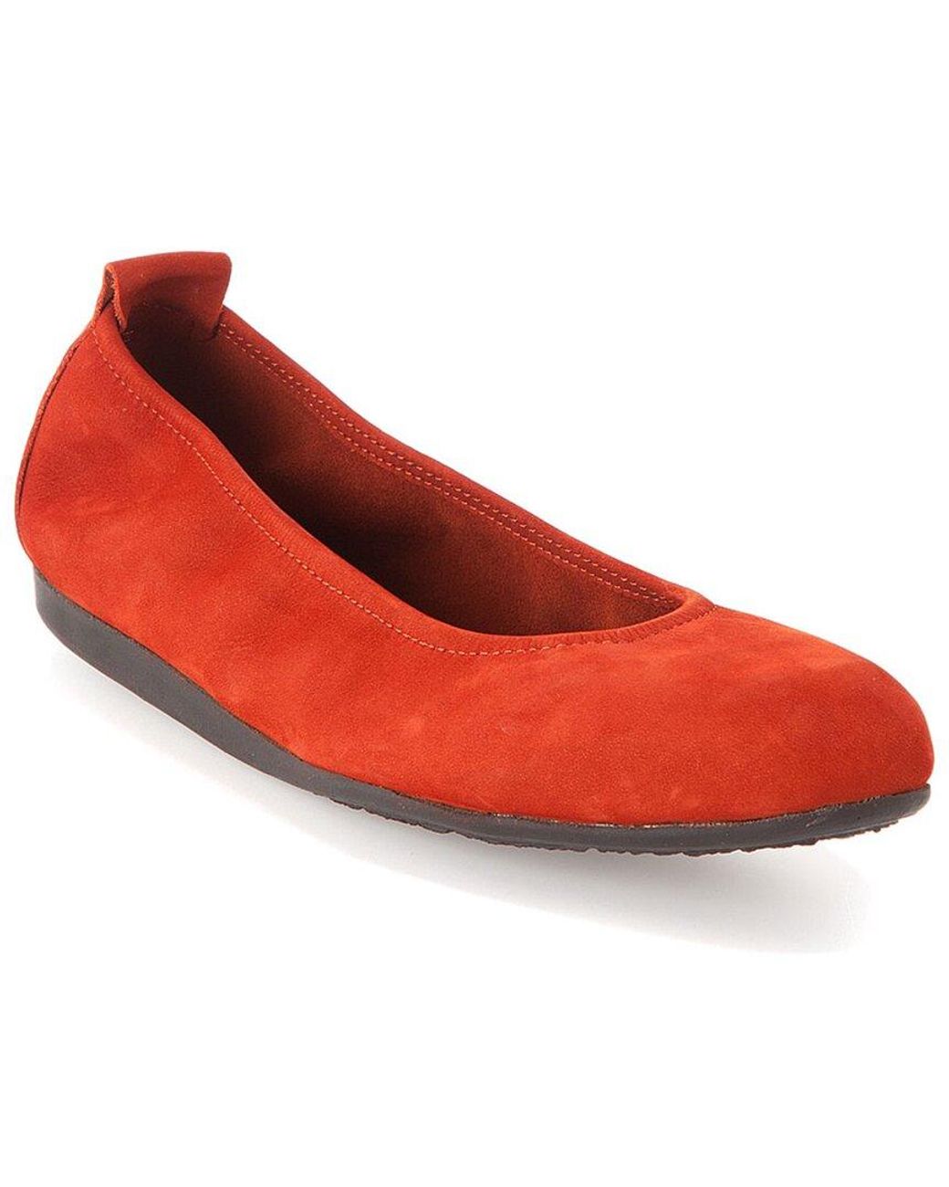 Arche Red "Laius" Nubuck Flat