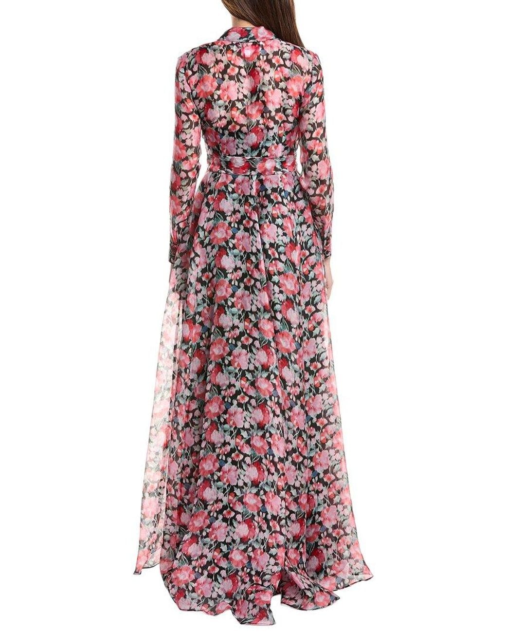 Carolina Herrera Purple Gown