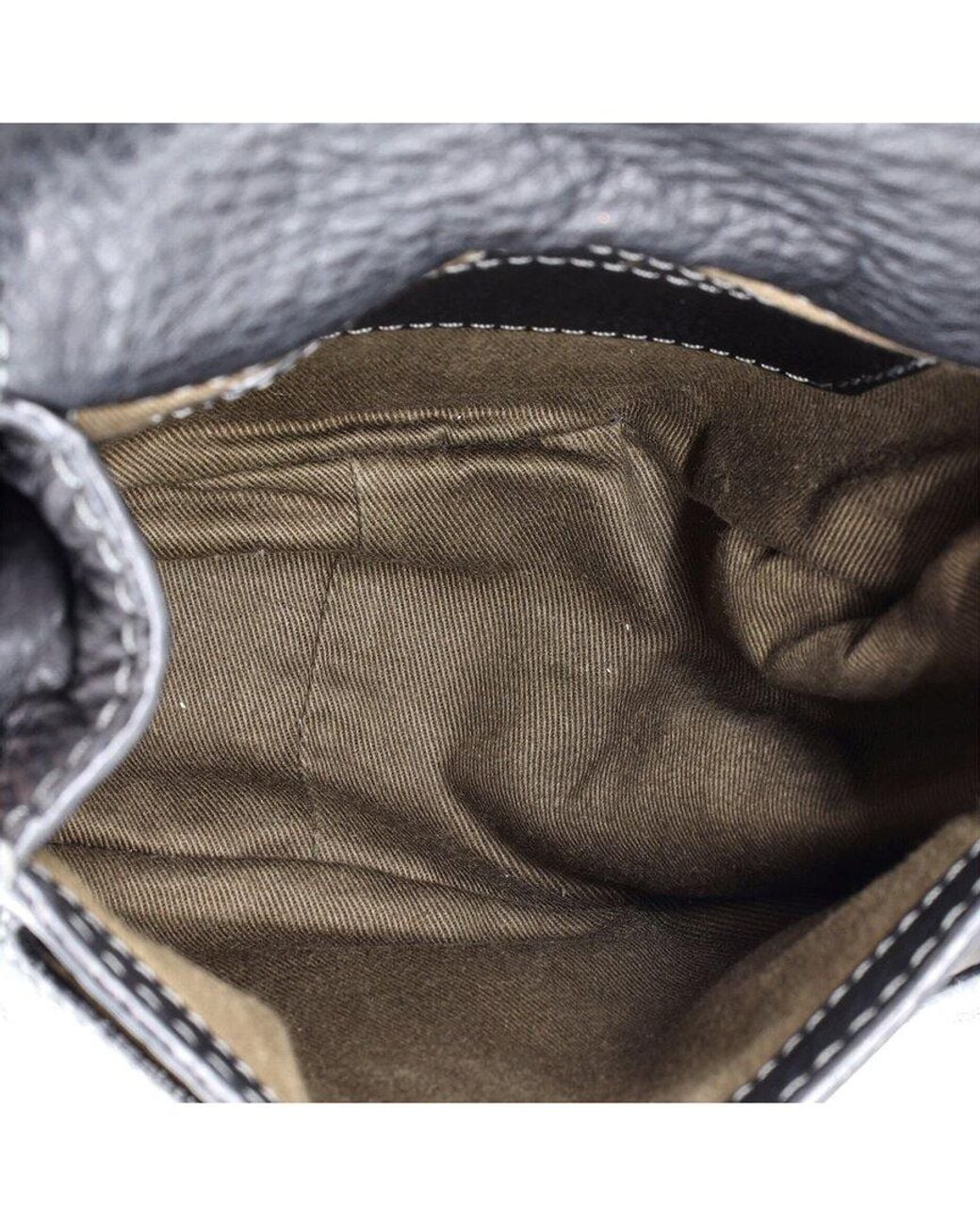 Chloé Black Leather Marcie Crossbody Mini (Authentic Pre-Loved)