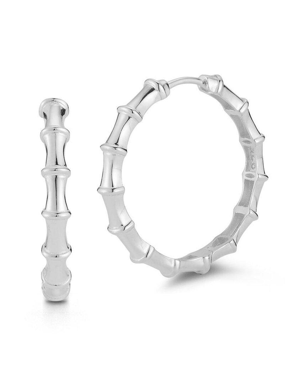 Sphera Milano White Statement Hoops