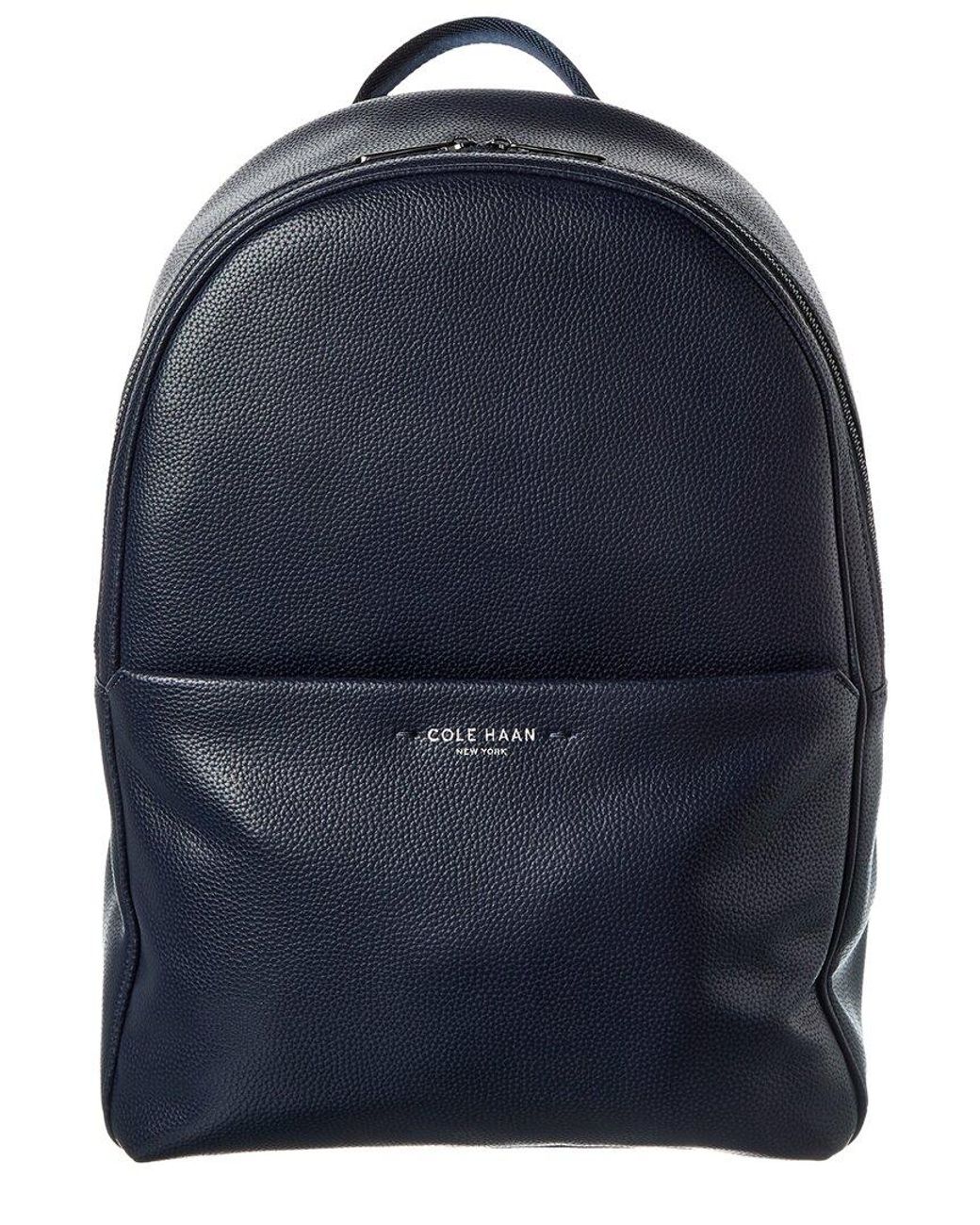 cole haan men's pebbled leather backpack Belmont  UK 1 handle drop. Men's Damon Leather Backpack