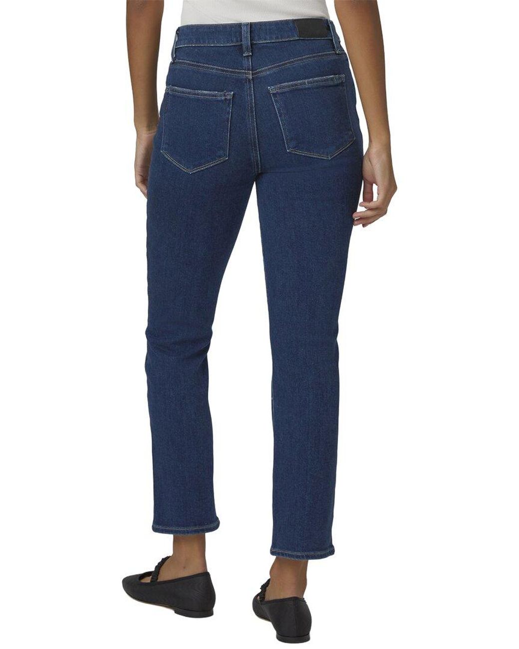 PAIGE Blue Cindy Marciella Slim Straight Jean