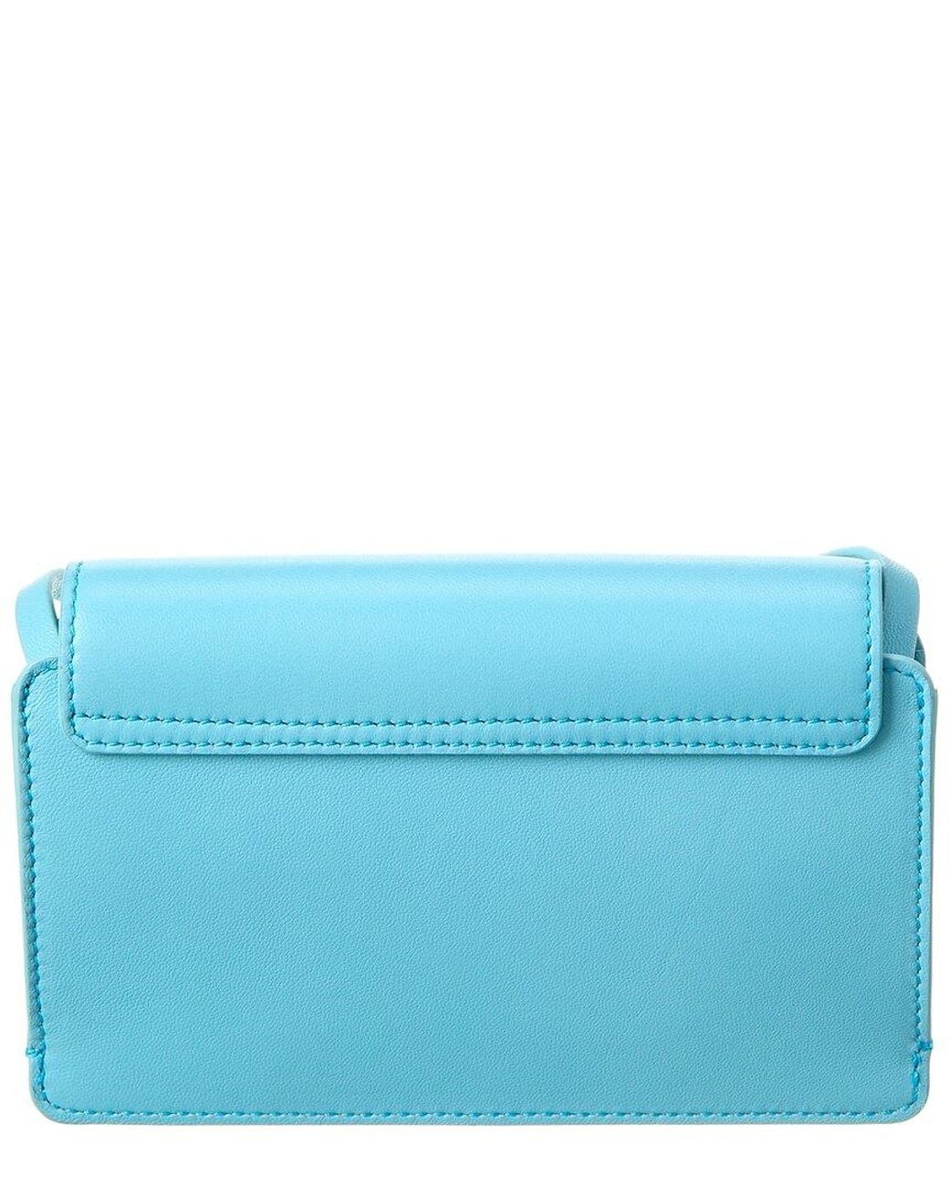 Chloé Blue Mony Leather Shoulder Bag