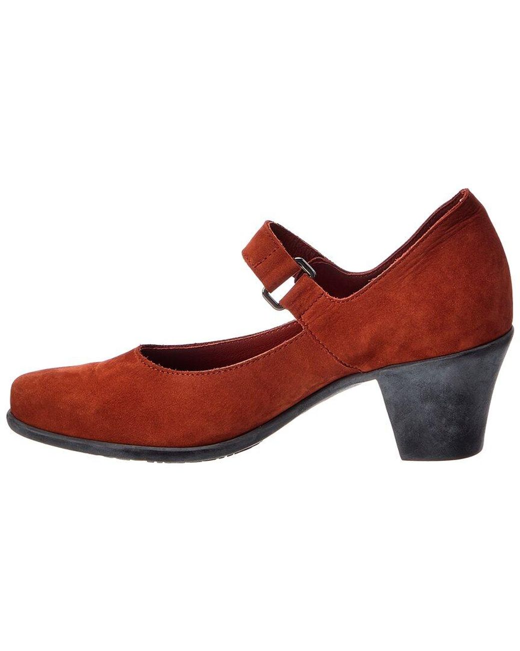 Arche Red Maora Leather Pump