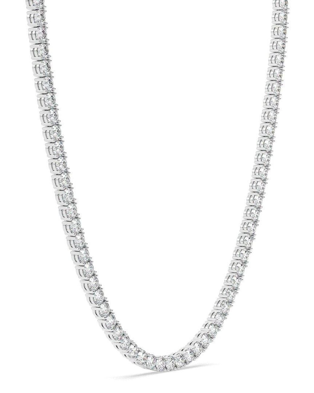 Lab Grown Diamonds White 14K 6.00 Ct. Tw. Lab-Grown Diamond Tennis Necklace