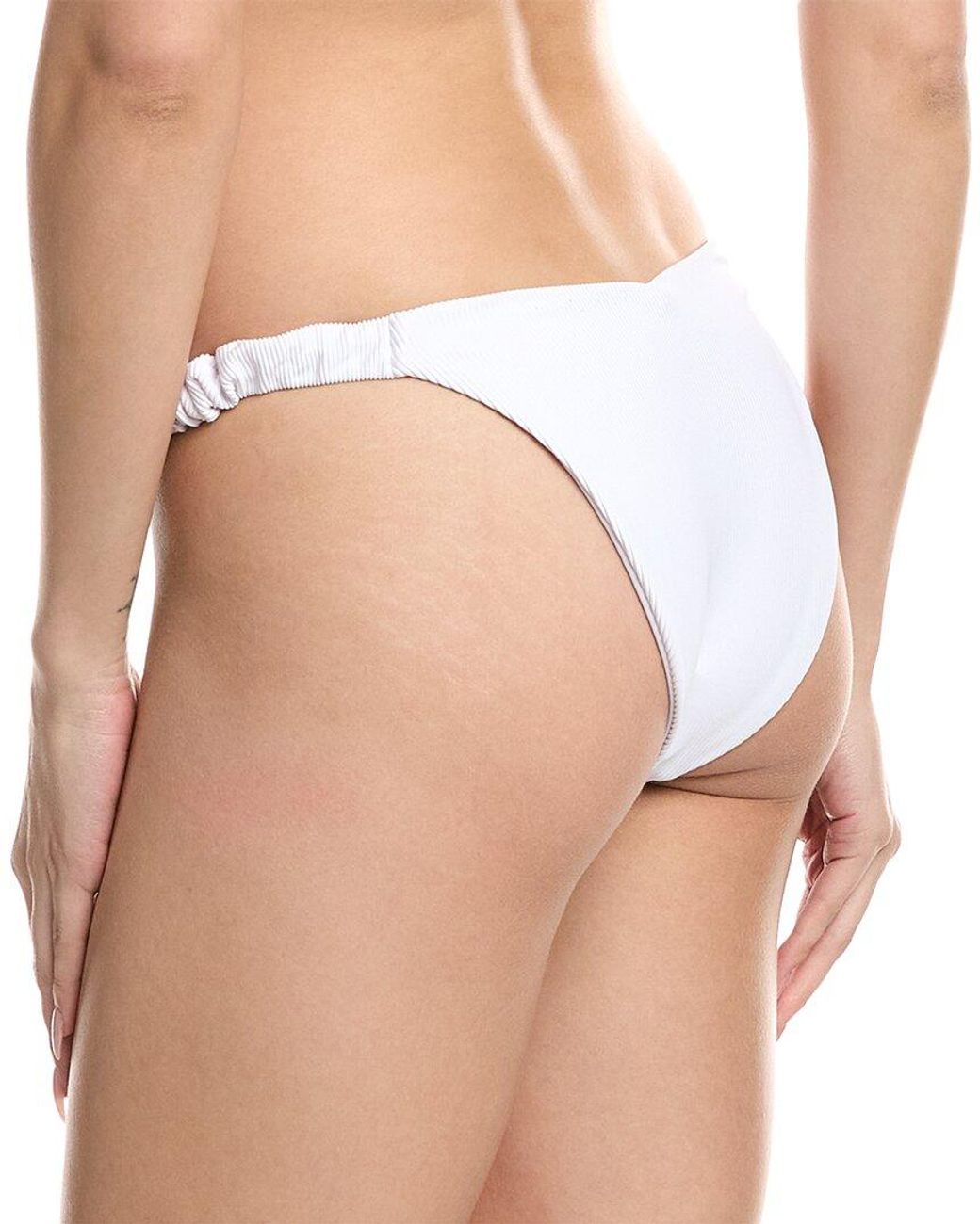 Beach Riot White Phoebe Bikini Bottom