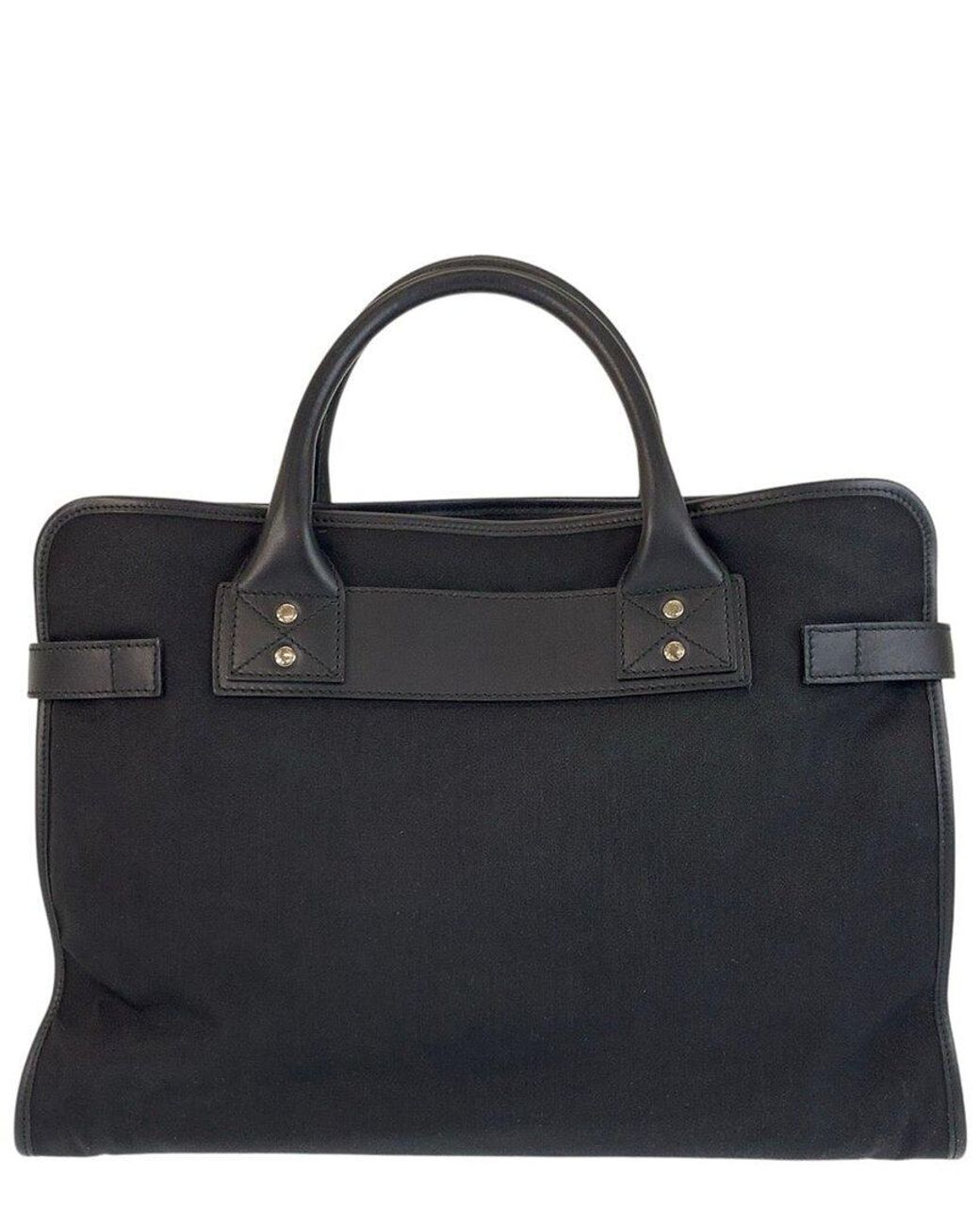 Gucci Black Nylon Briefcase