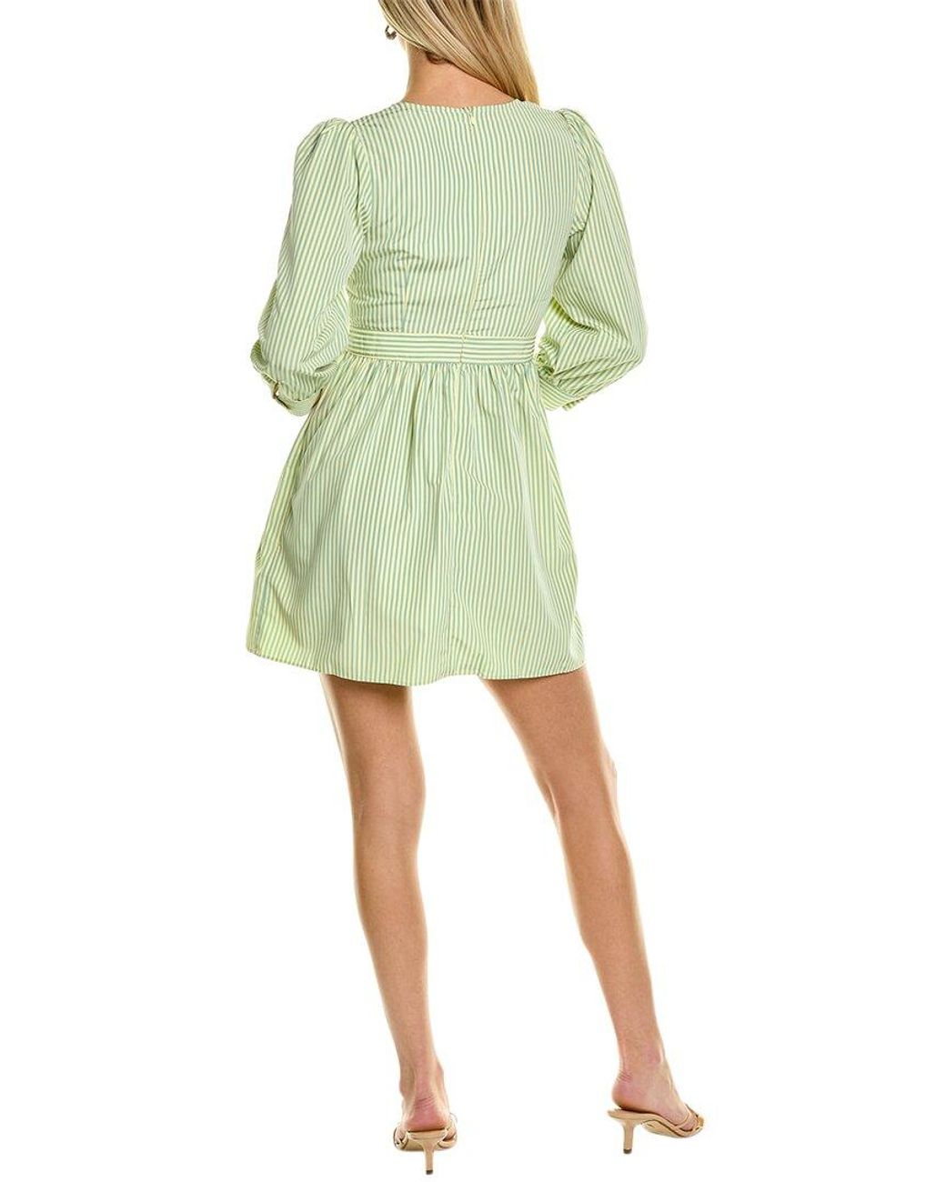 Walter Baker Green Sadia A-Line Dress