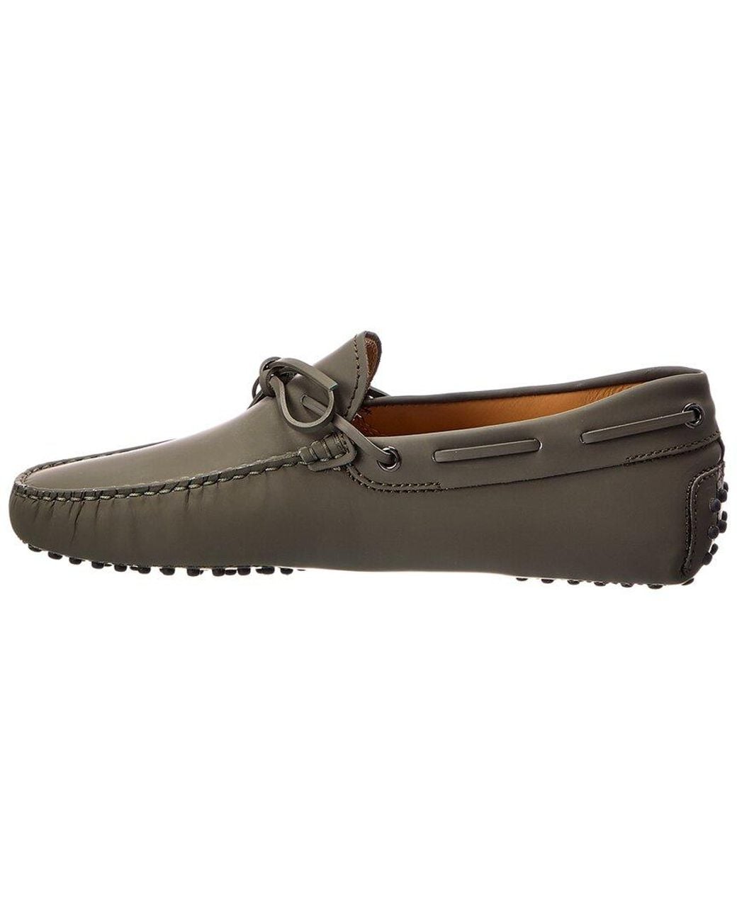 Tod's Brown Leather Driver for men