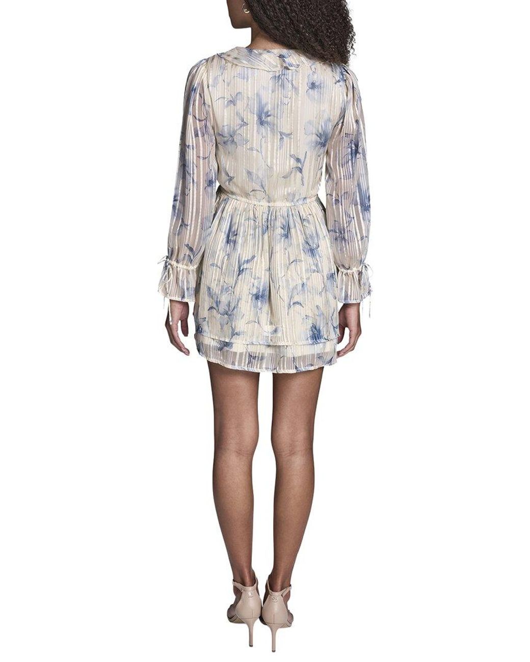 BCBGMAXAZRIA White Fit And Flare Dress