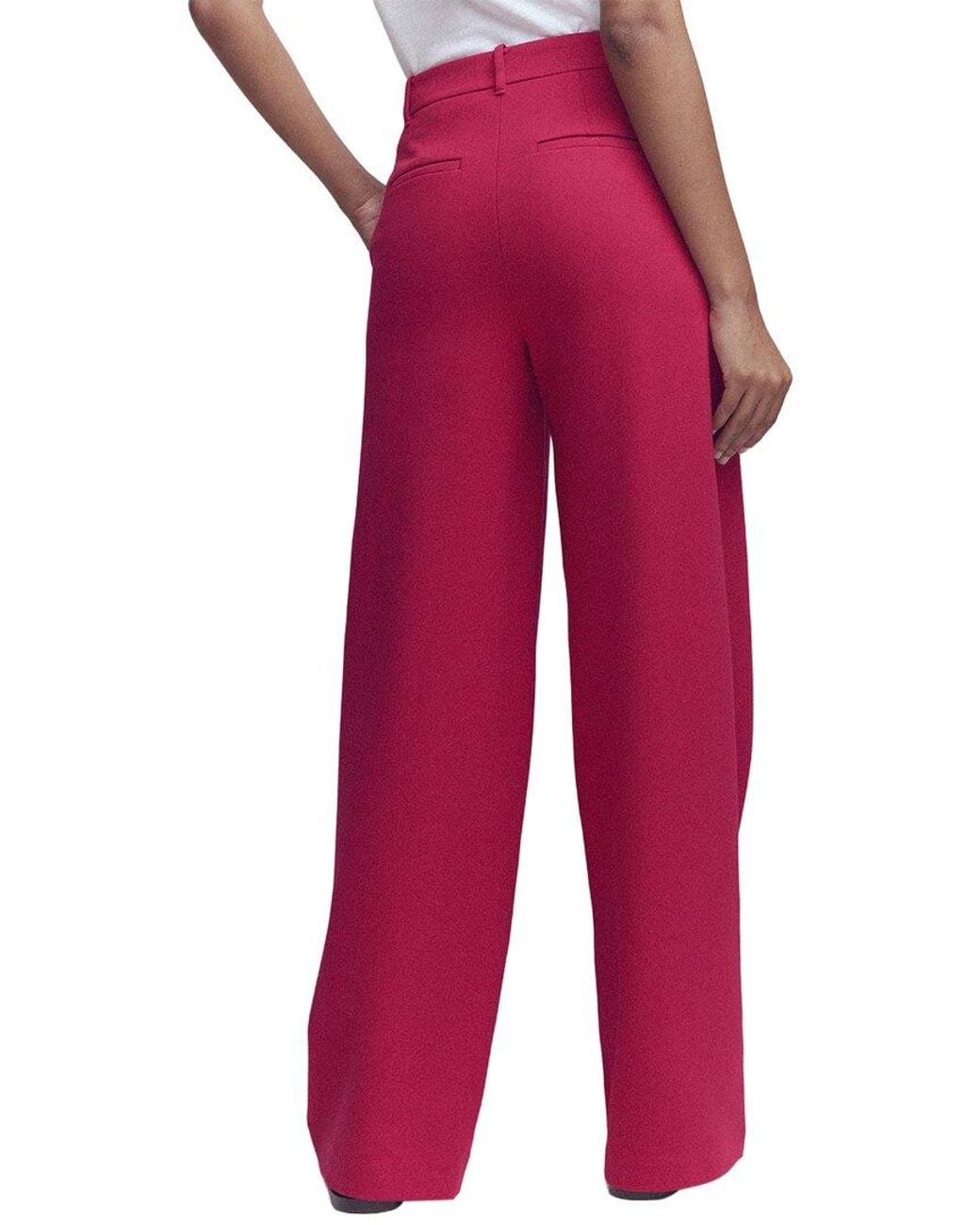 Boden Red Belgravia Ponte Trouser