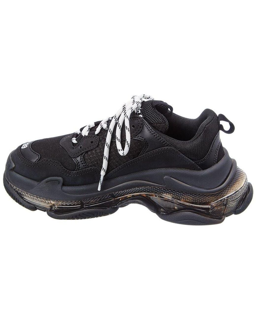 Balenciaga Black Triple S Sneaker