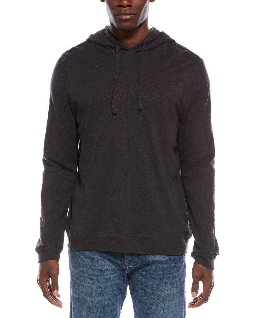 Onia Gray Heavyweight Slub Hoodie for men