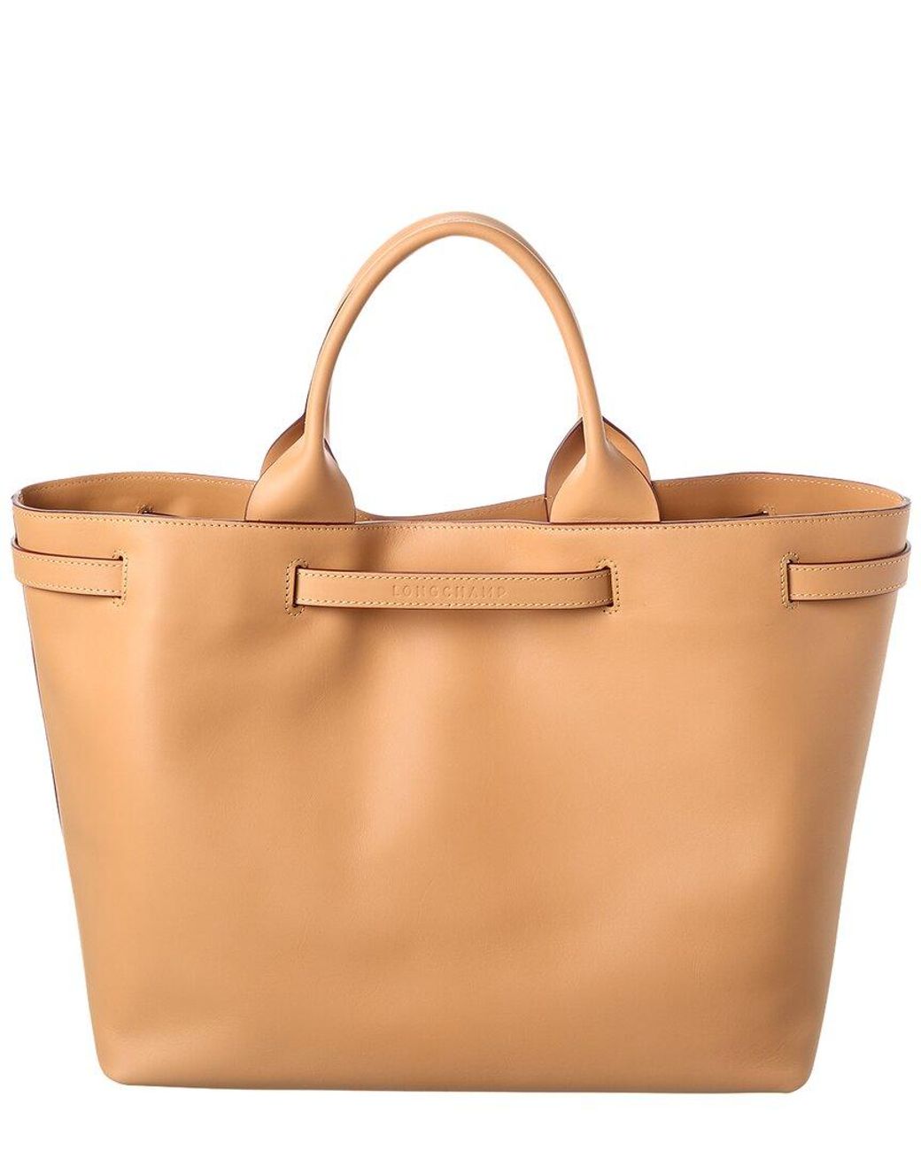 Longchamp Natural Le Roseau Large Tote