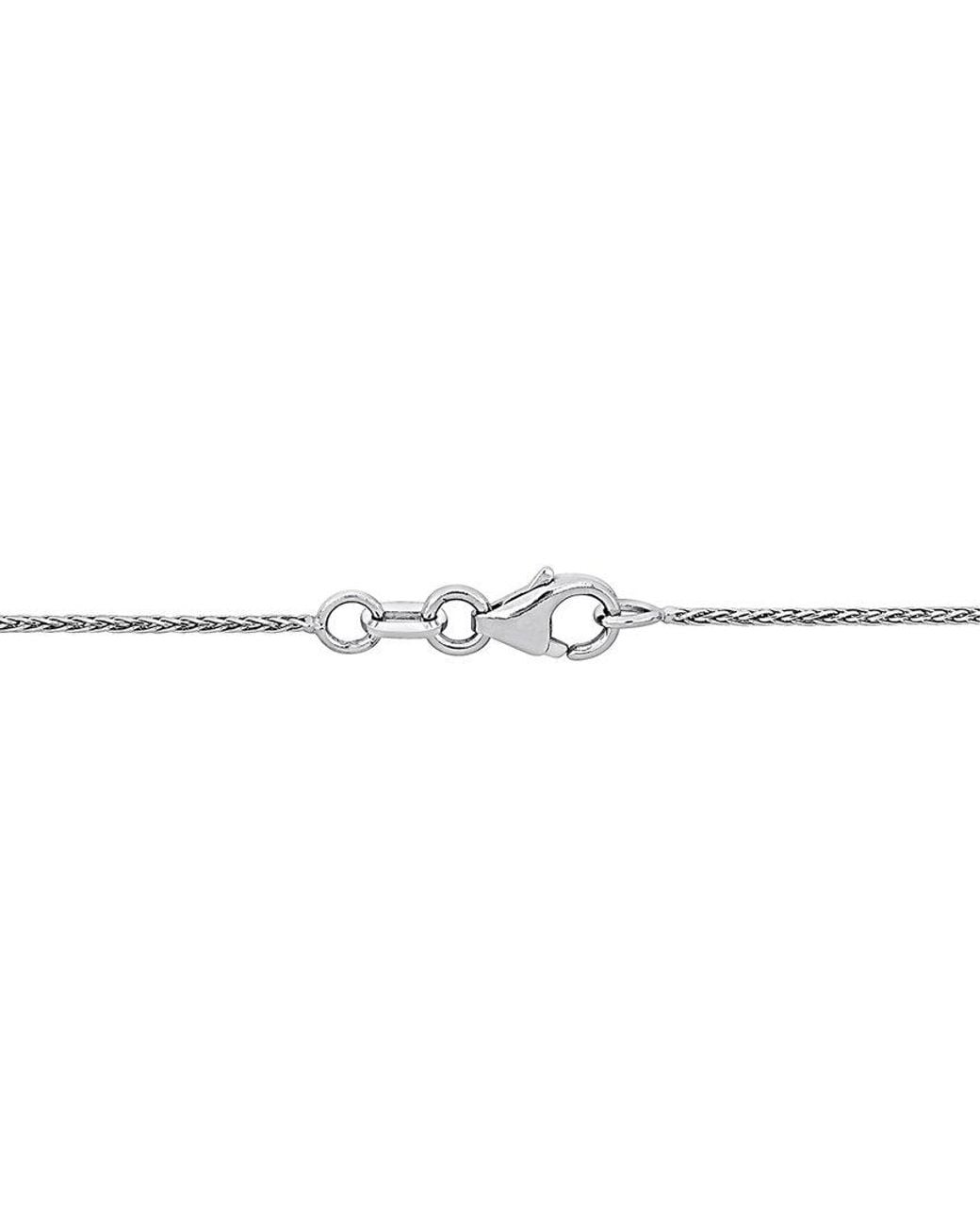 Diamond Select Cuts Metallic 18K 1.58 Ct. Tw. Diamond Heart Necklace (Authentic Pre-Owned)