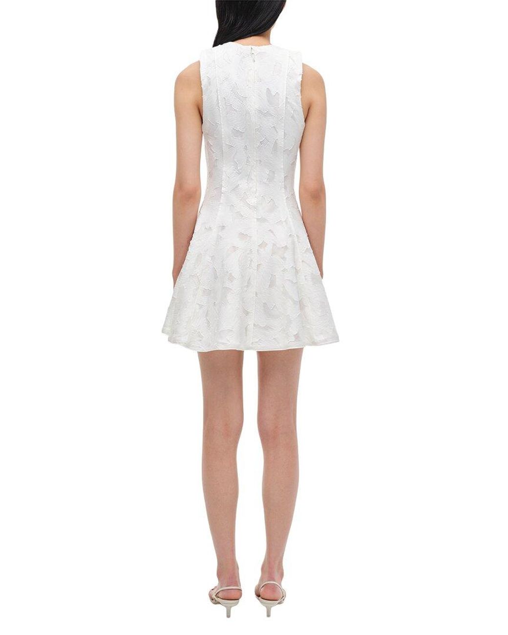 Jonathan Simkhai White Sylvia Mini Dress