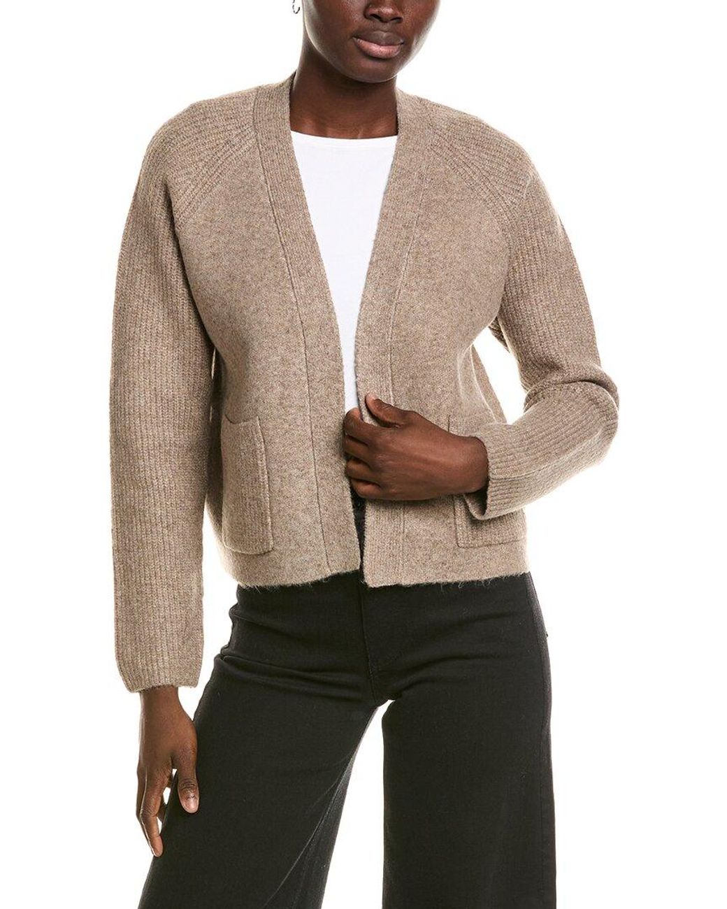 Michael Stars Natural Drea Open Cardigan
