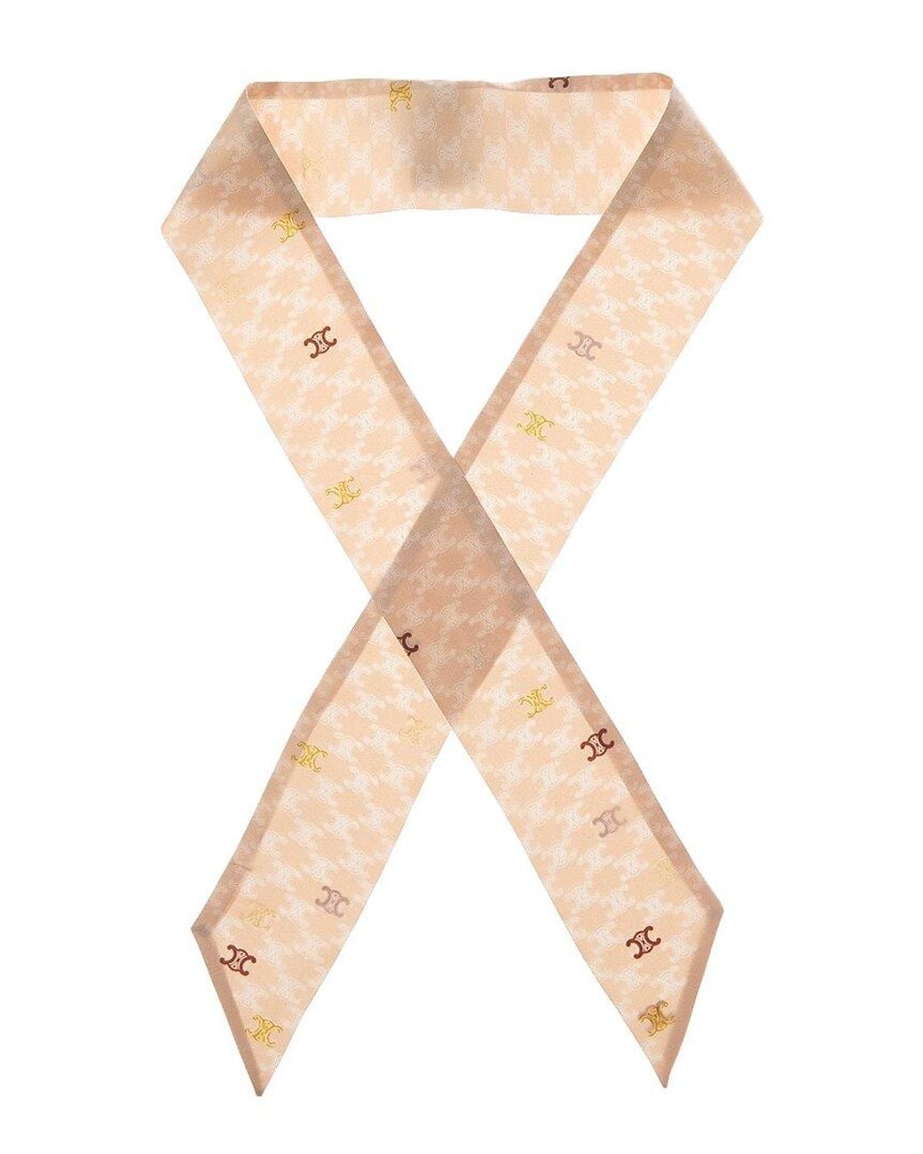 Céline Natural Avenue Foch Silk Lavalliere