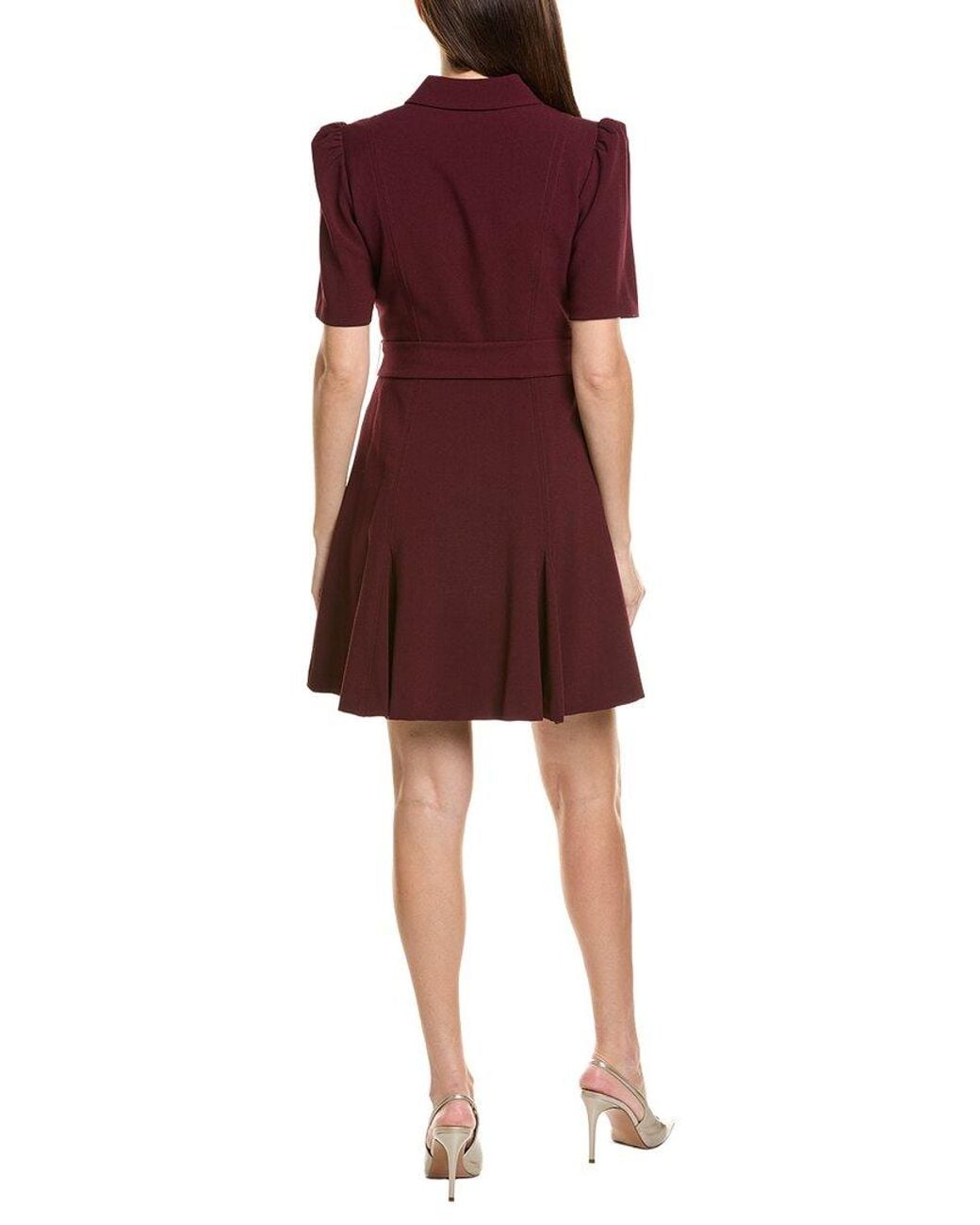 Eliza J Red Shirtdress
