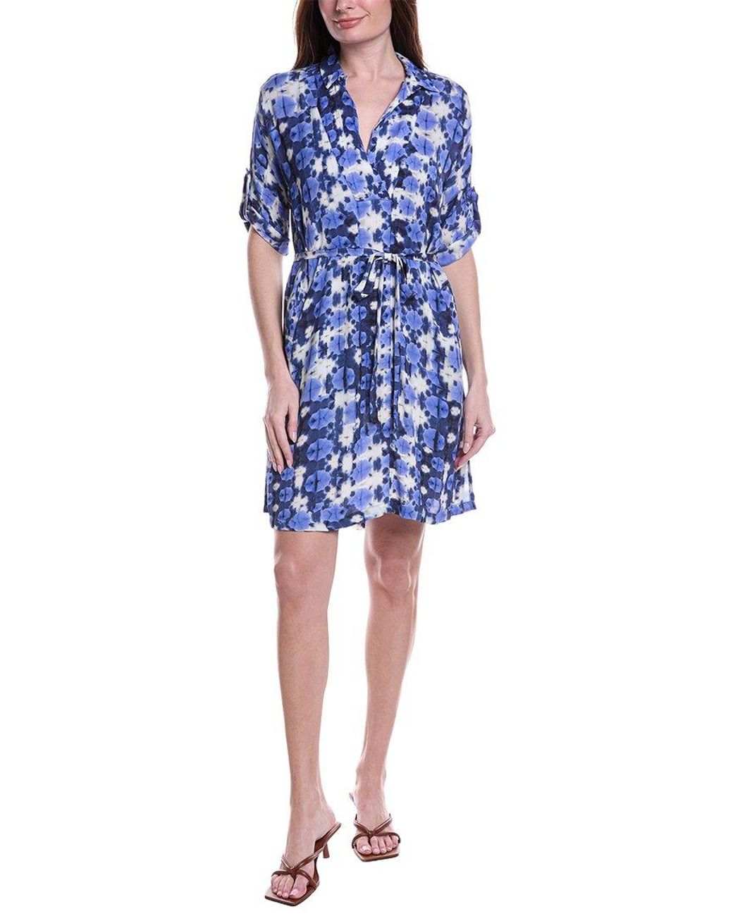 NIC+ZOE Blue Devon Midi Dress