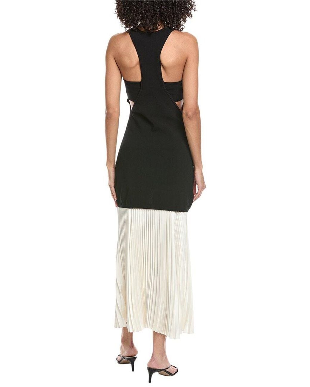 Jonathan Simkhai Black Zaden Midi Dress